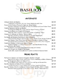 Basilico Ristorante, Miami