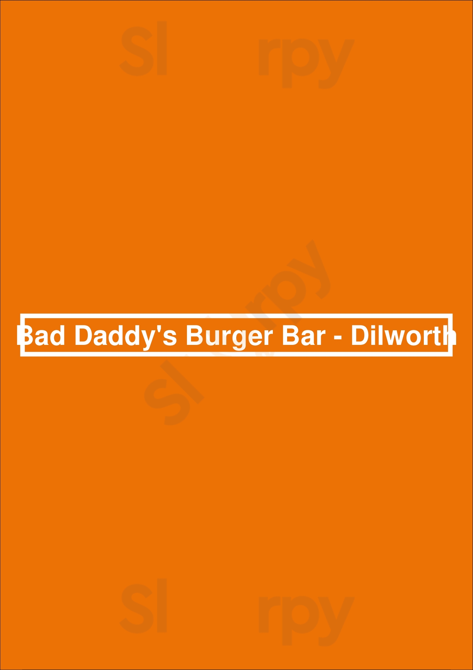 Bad Daddy's Burger Bar Charlotte Menu - 1