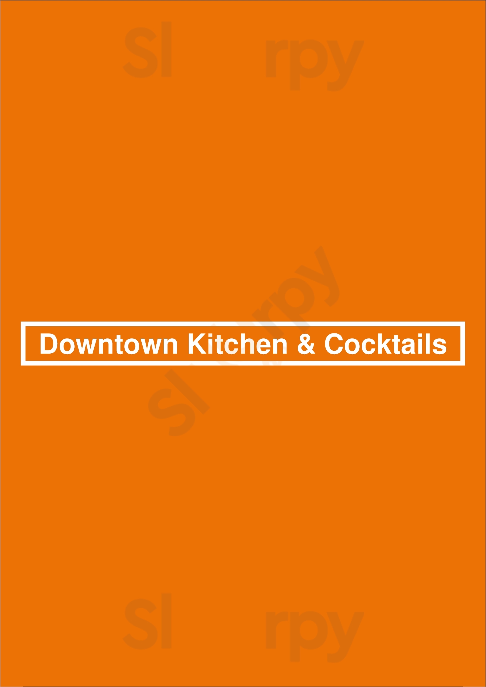 Downtown Kitchen & Cocktails Tucson Menu - 1