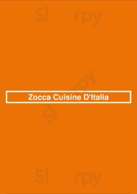 Zocca Cuisine D'italia