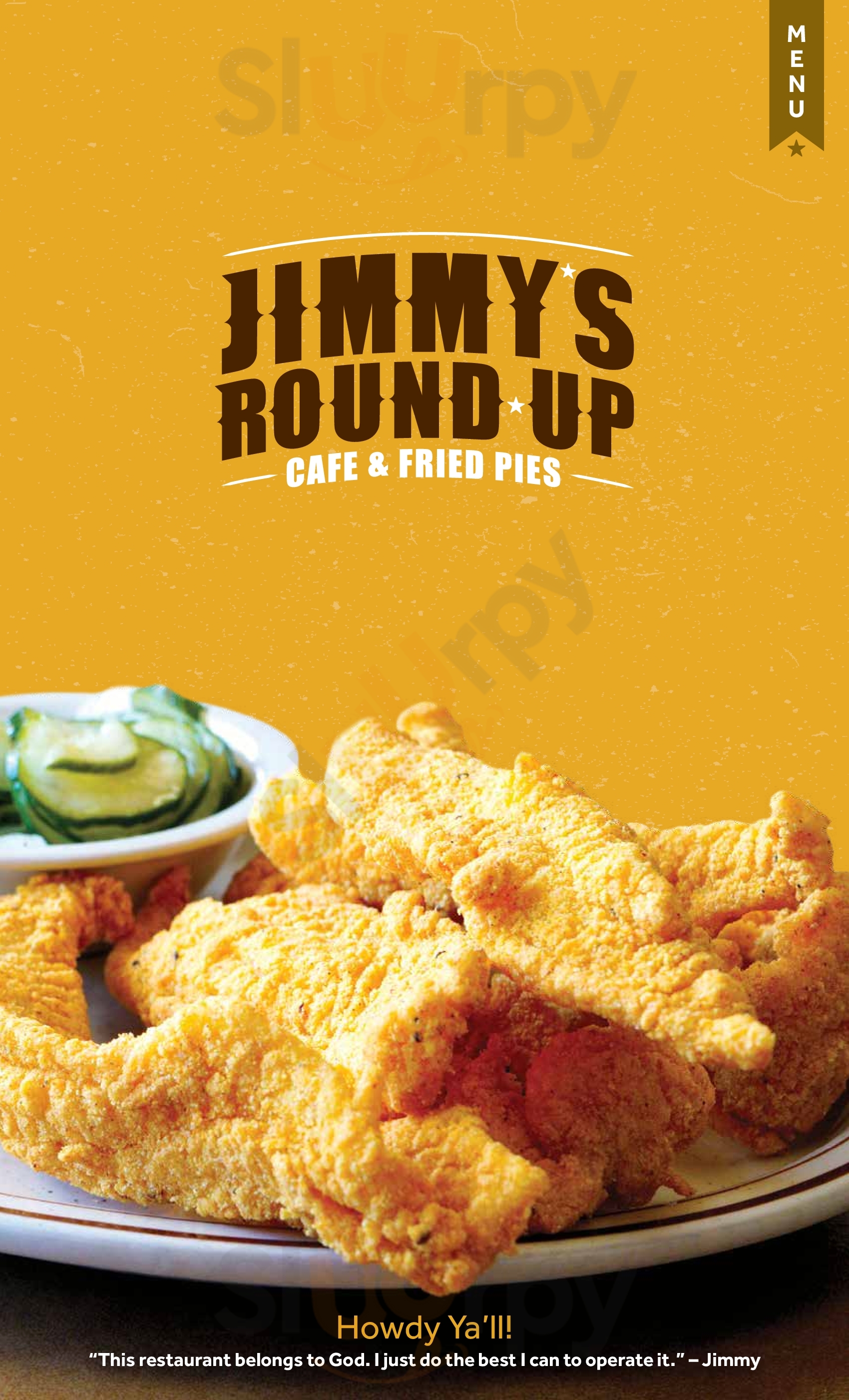 Jimmy's Round-up Cafe & Fried Pies Oklahoma City Menu - 1