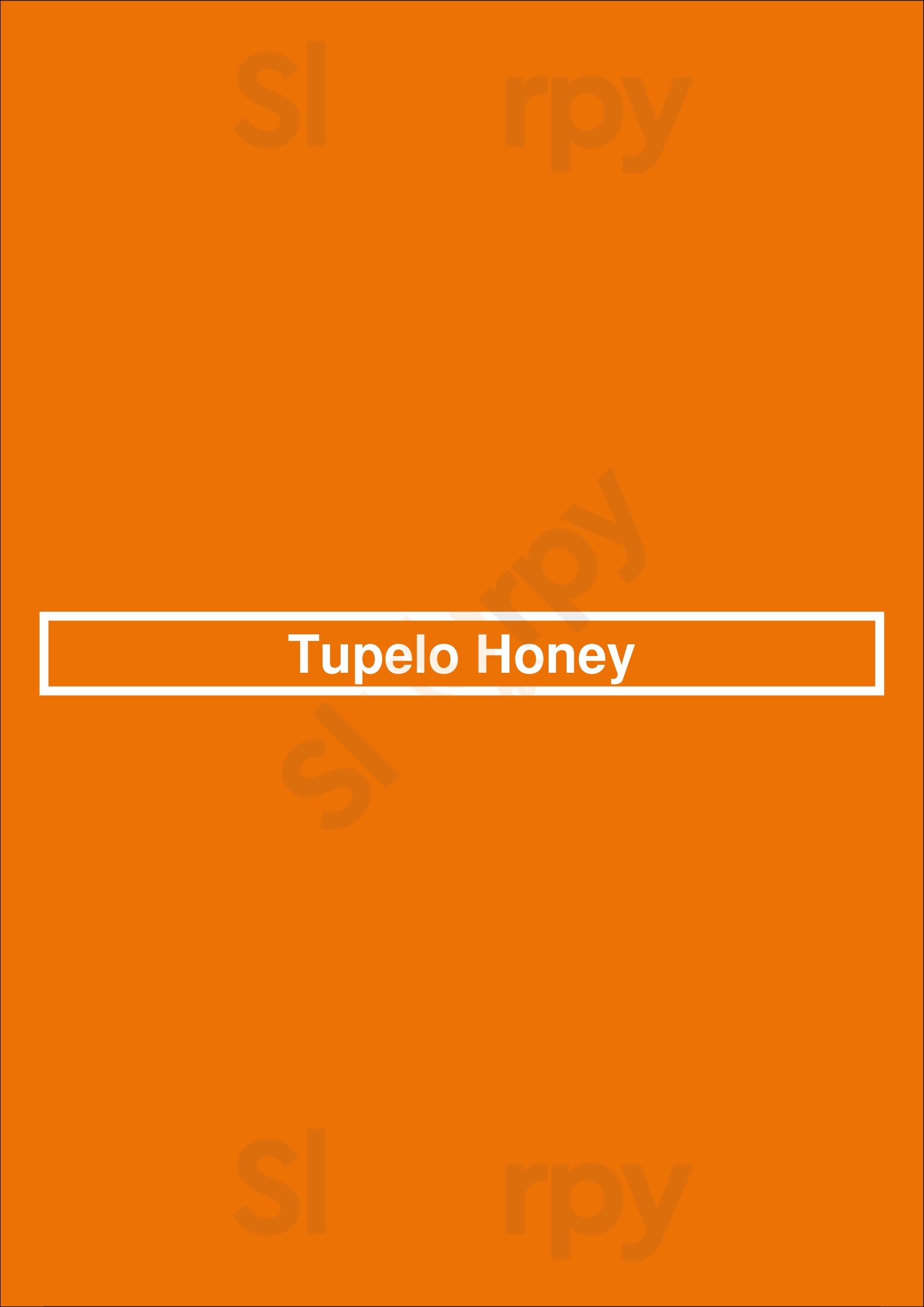 Tupelo Honey Southern Kitchen & Bar Virginia Beach Menu - 1