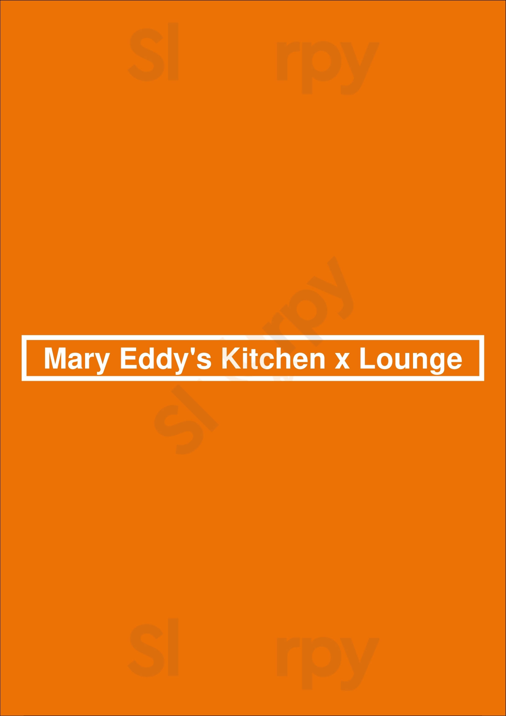 Mary Eddy's Dining Room Oklahoma City Menu - 1