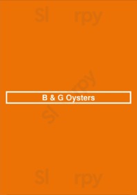 B & G Oysters