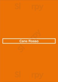 Cane Rosso
