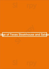 Edge Of Texas Steakhouse And Saloon menu