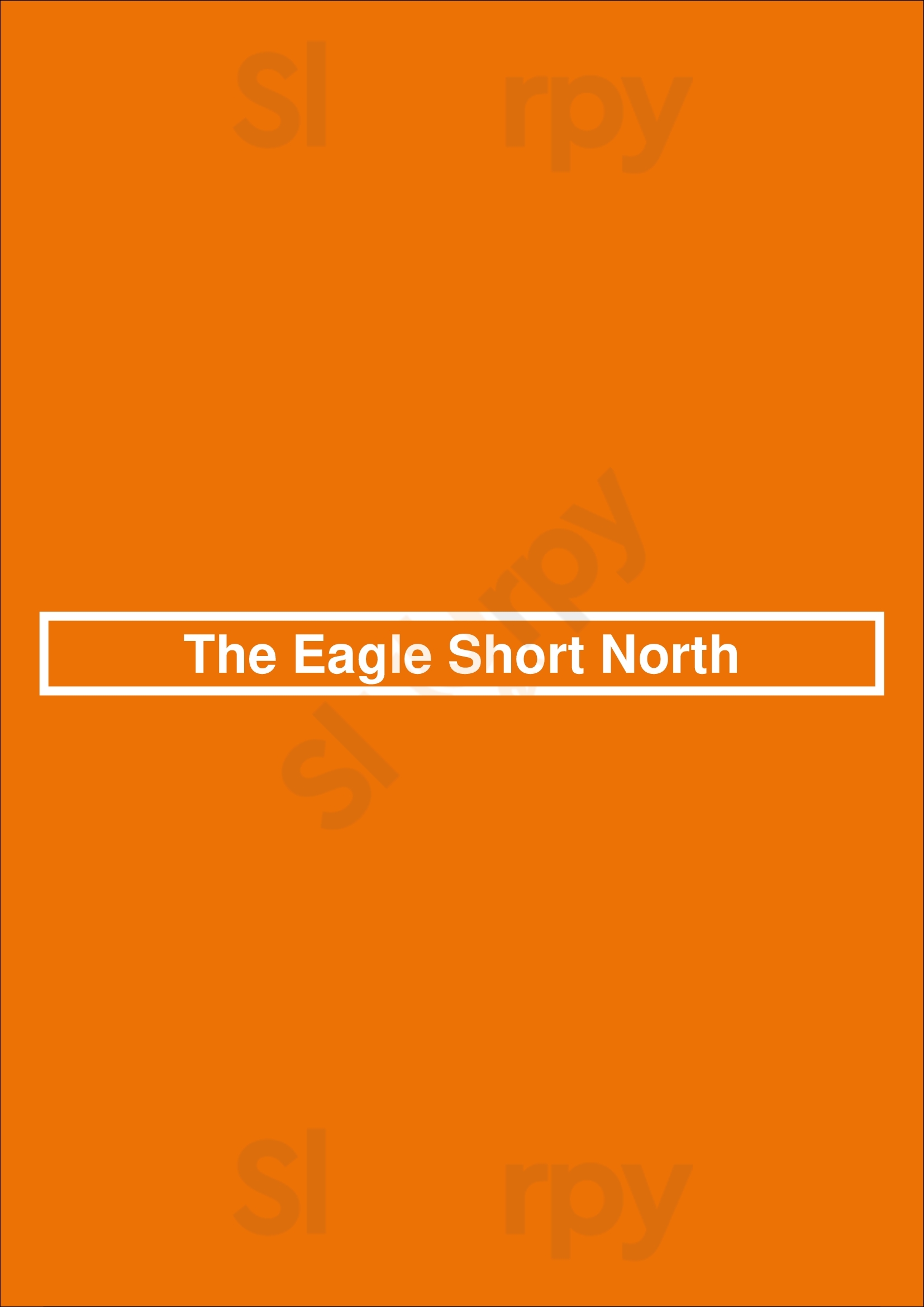 The Eagle Short North Columbus Menu - 1