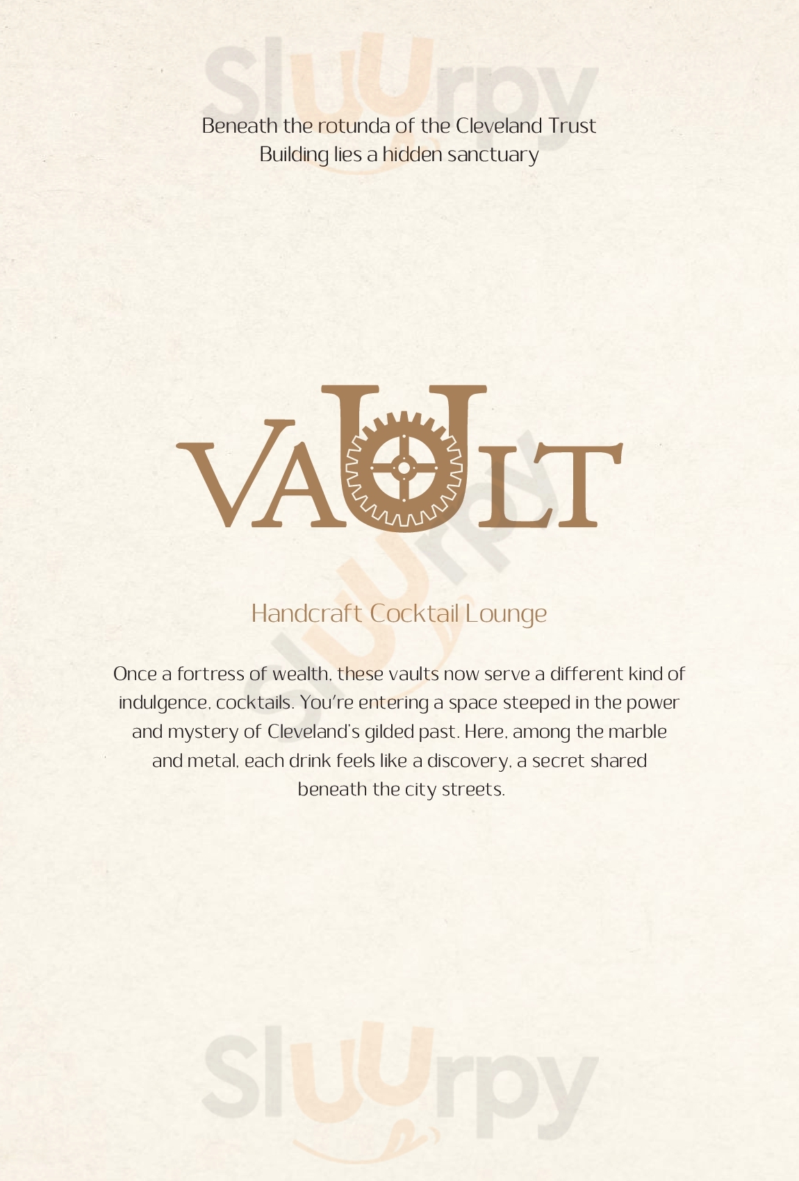 Main Menu - Vault