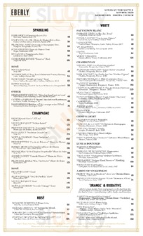 Eberly menu