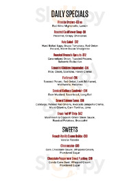 Good Dog menu