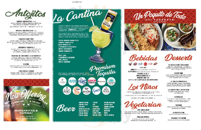 La Fogata Mexican Cuisine menu