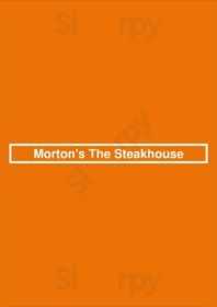 Morton's The Steakhouse menu