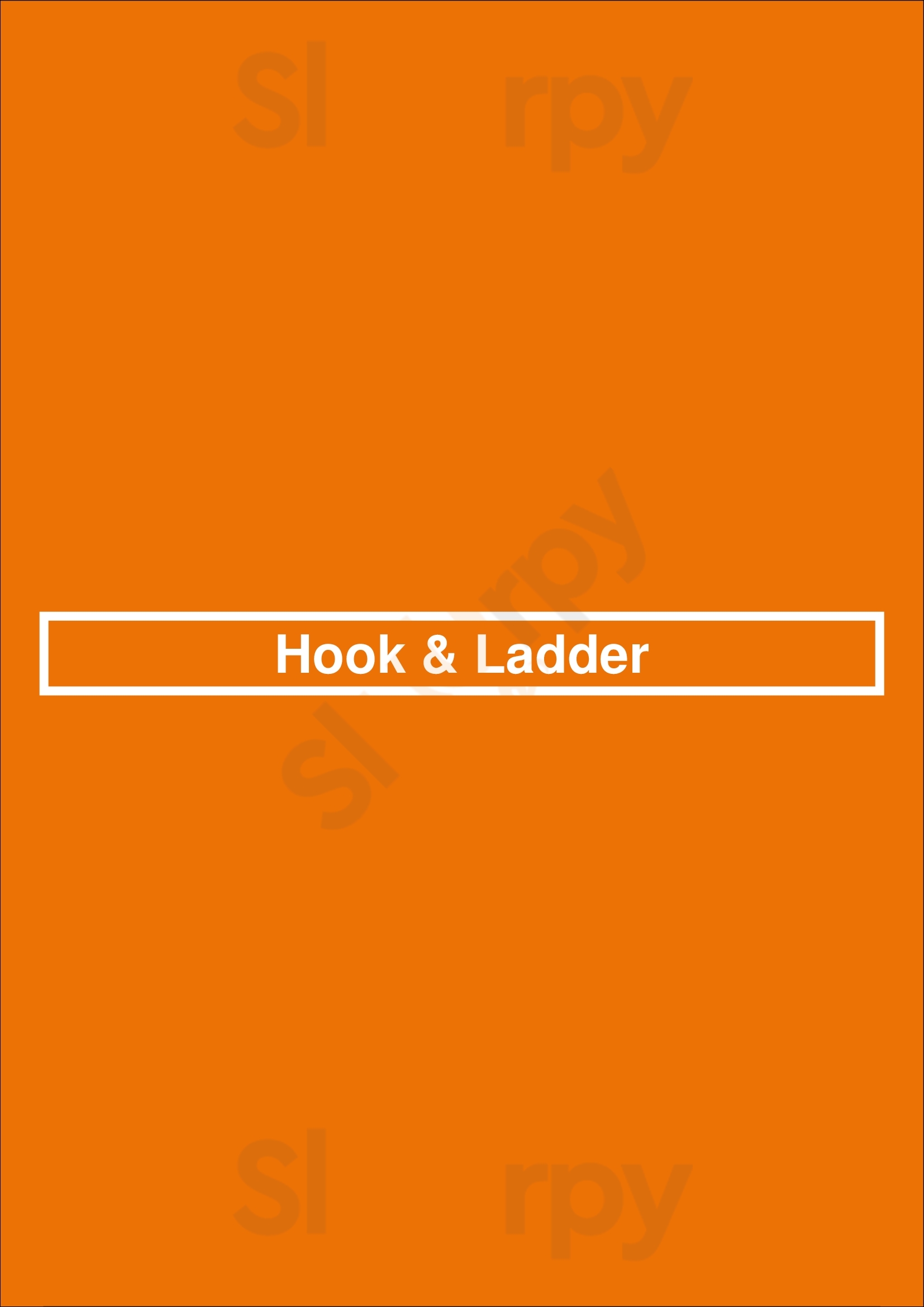 Hook & Ladder Sacramento Menu - 1