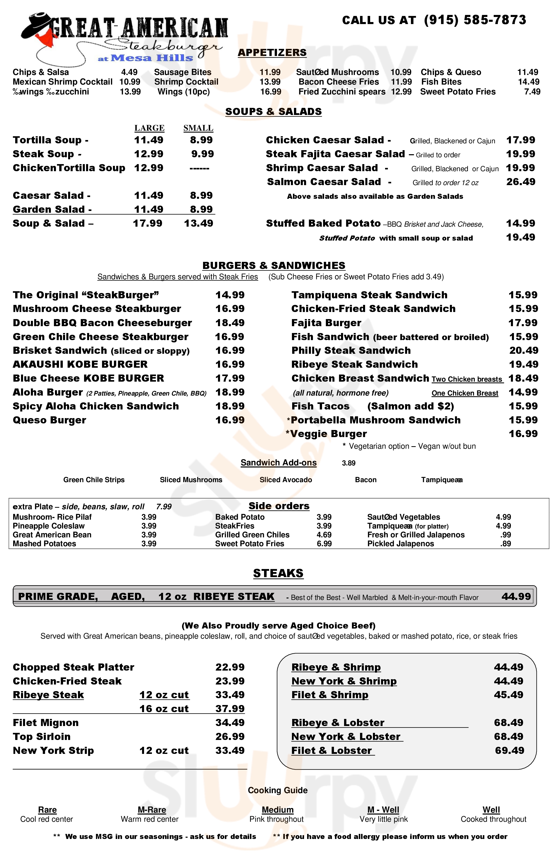 Main Menu - Great American Land & Cattle