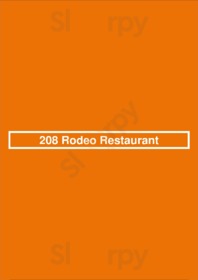 208 Rodeo Restaurant