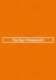 The Big 4 Restaurant menu
