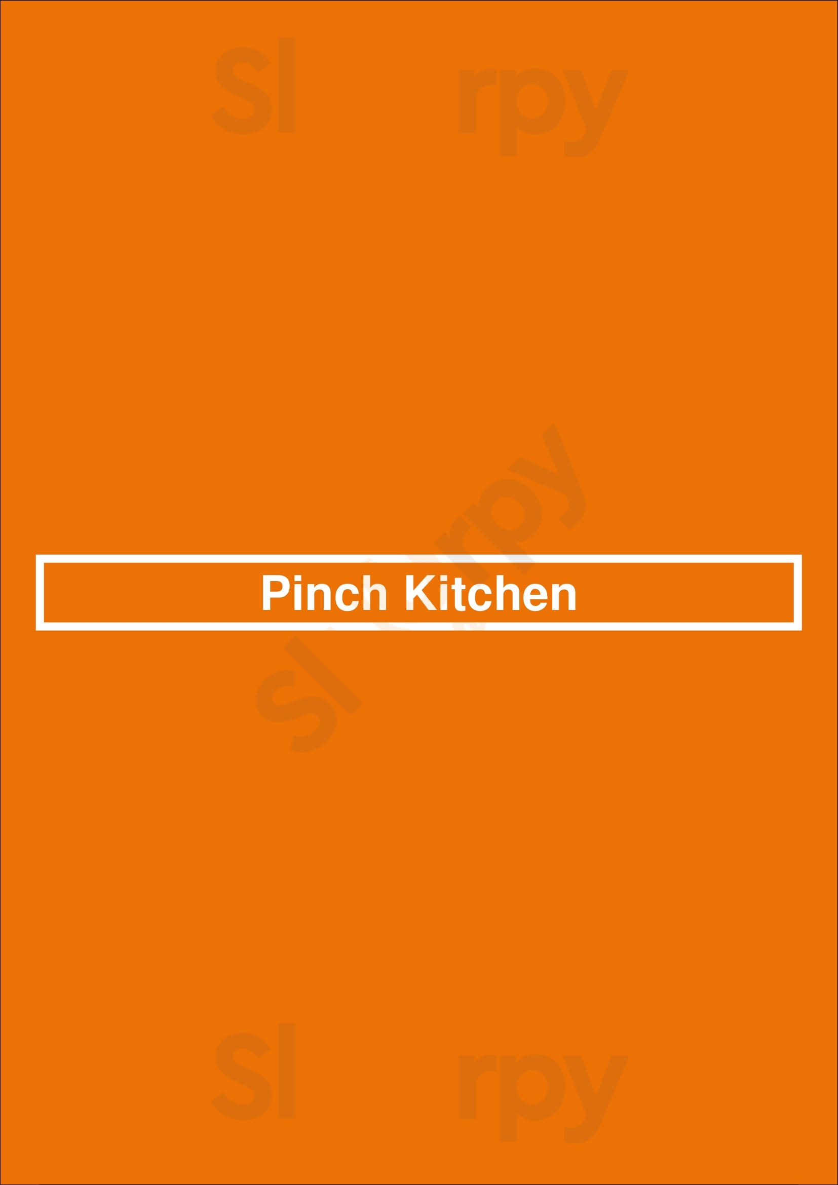 Pinch Kitchen Miami Menu - 1