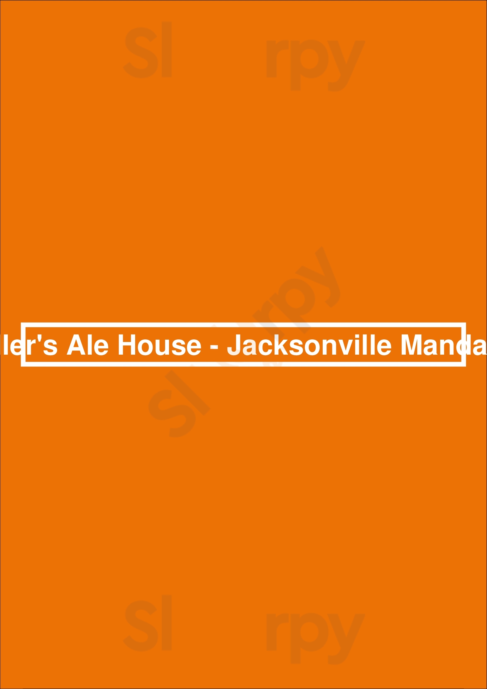 Miller's Ale House - Jacksonville Mandarin Jacksonville Menu - 1