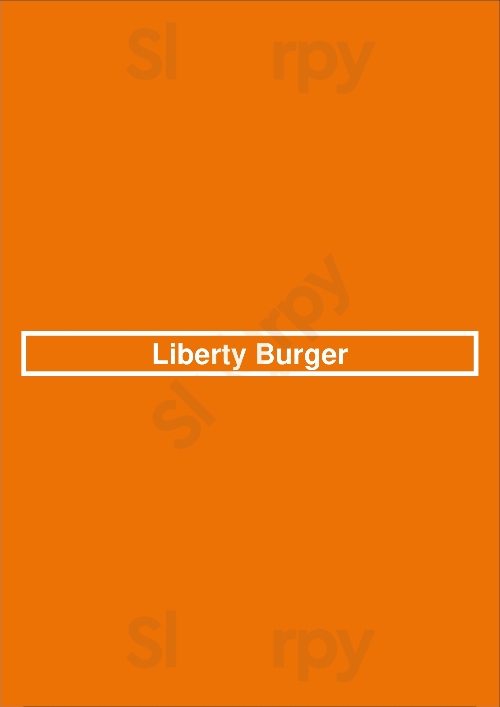 Liberty Burger Dallas Menu - 1