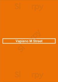 Vapiano M Street, Washington DC