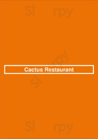 Cactus menu