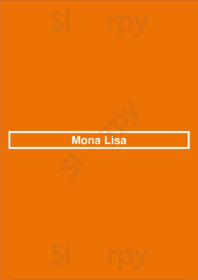 Mona Lisa menu