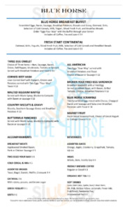 Blue Horse Restaurant