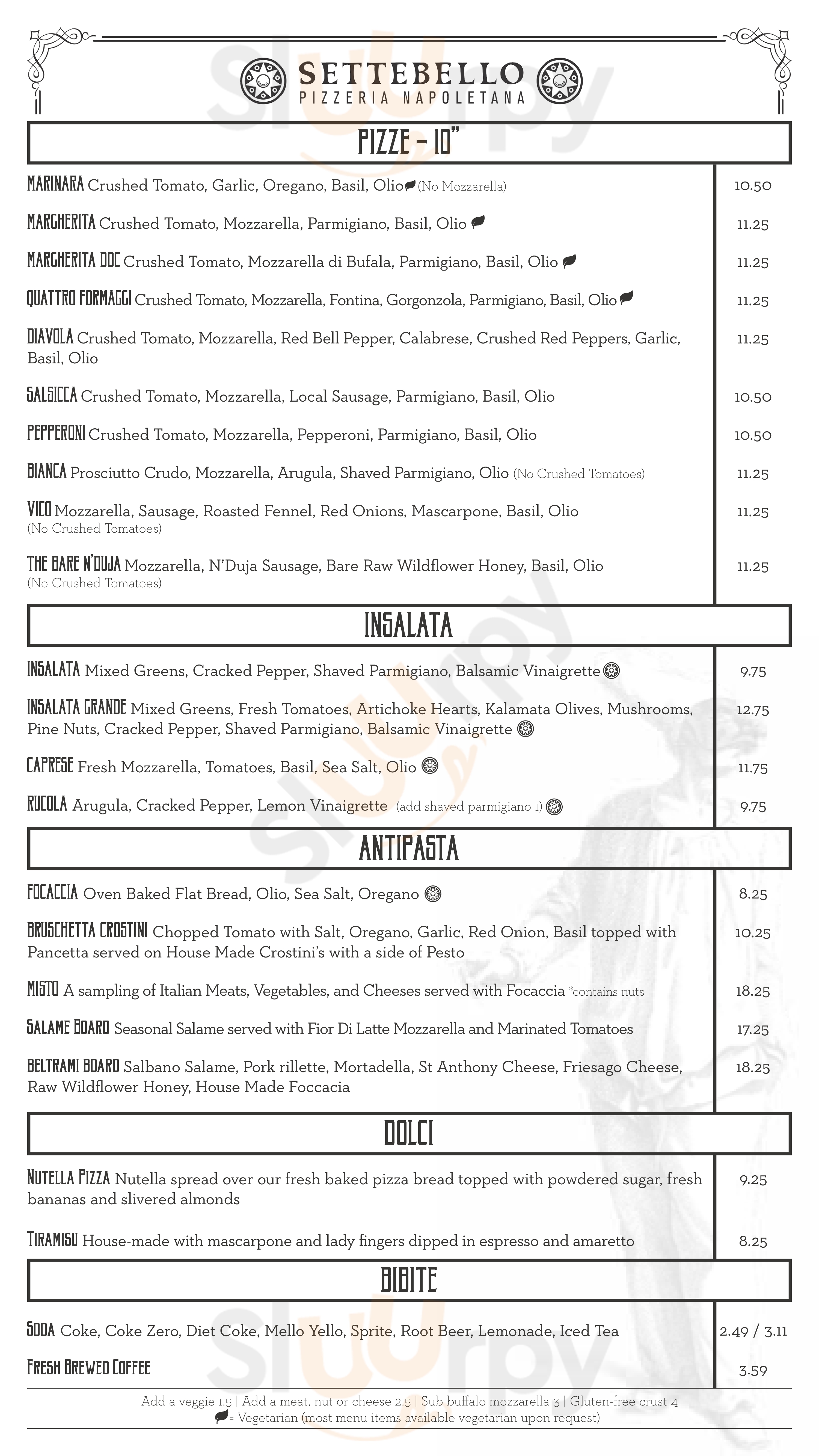 Bocata Salt Lake City Menu - 1