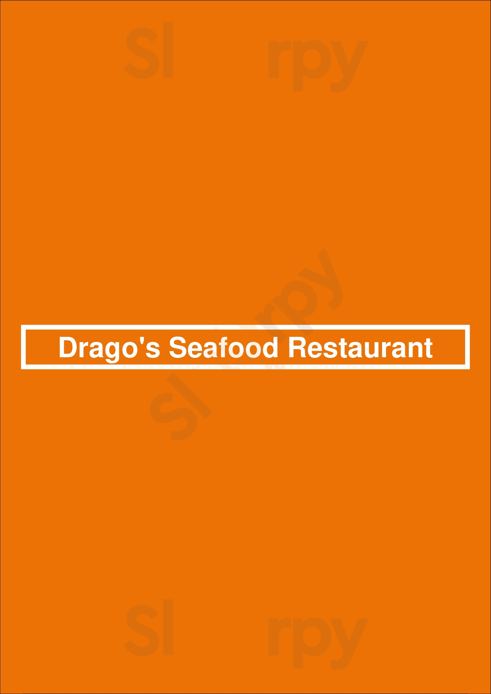 Drago's Seafood Restaurant New Orleans Menu - 1