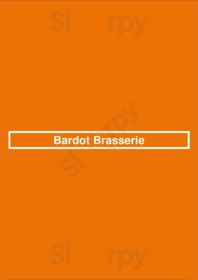 Bardot Brasserie Las Vegas menu