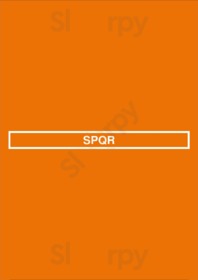 Spqr menu