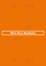 Mimi Blue menu