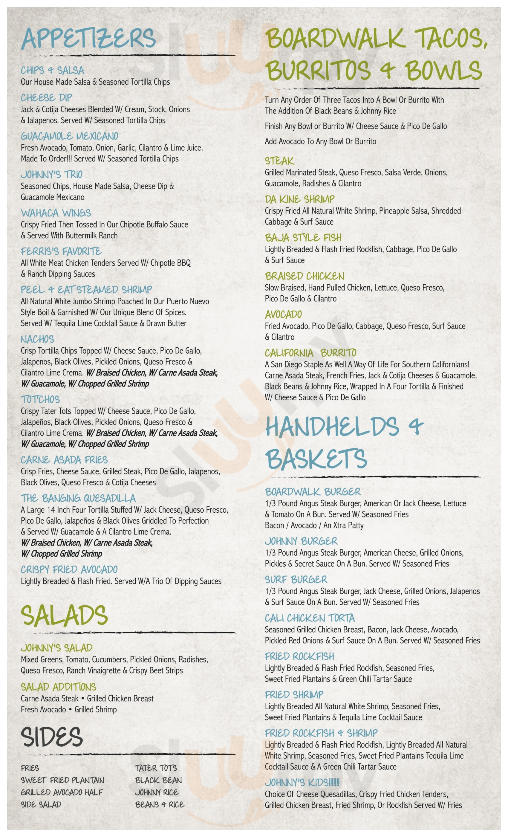 Ocean House Waterfront Seafood Restaurant Virginia Beach Menu - 1