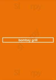 Bombay Grill menu