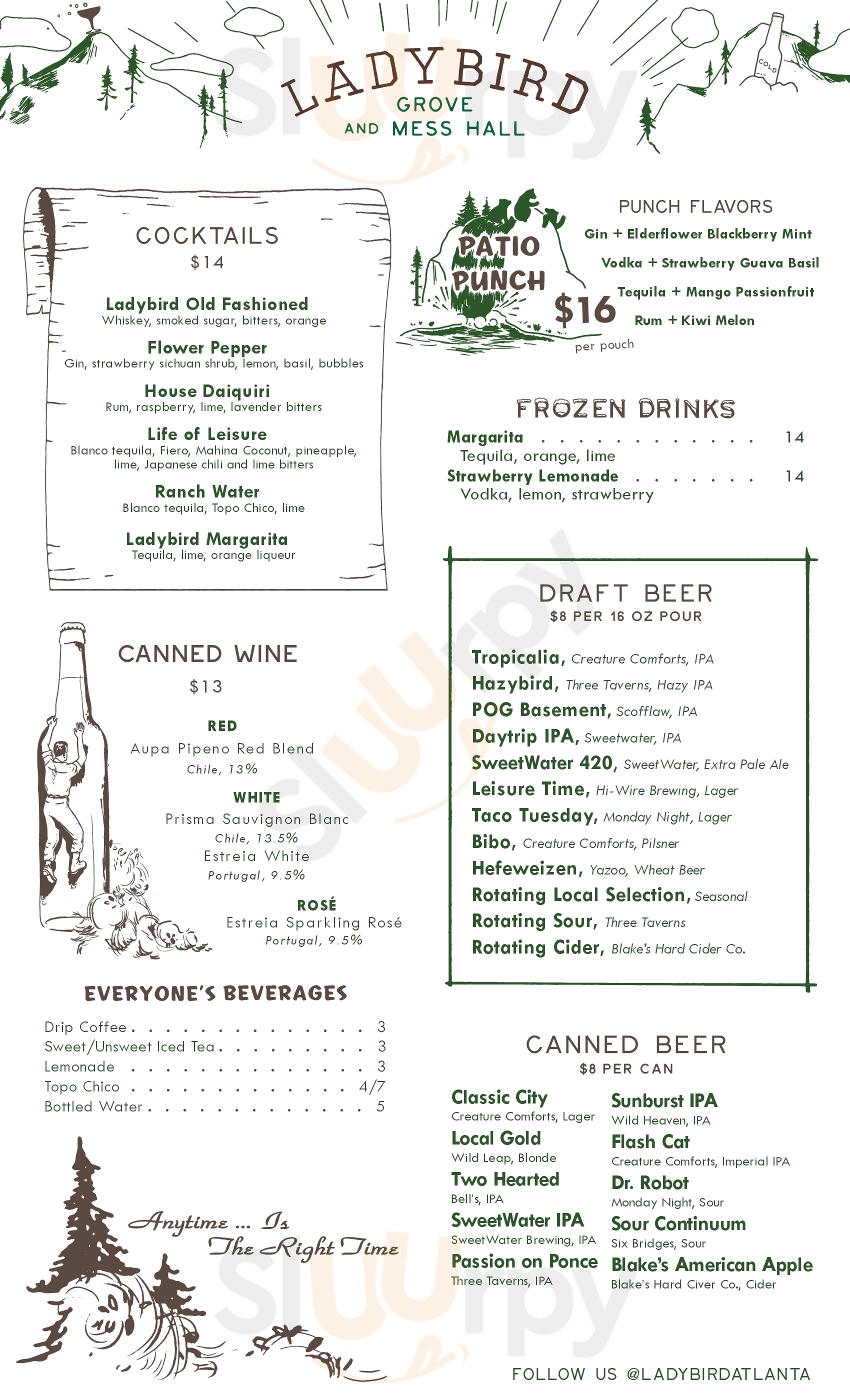 Main Menu - Ladybird Grove & Mess Hall