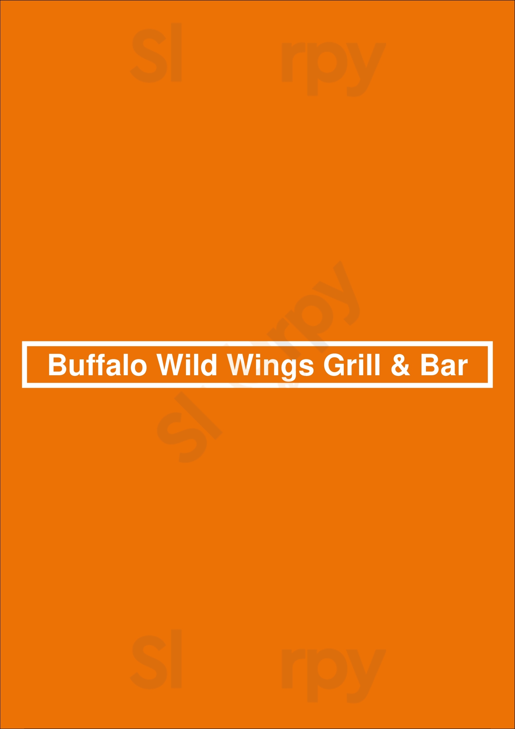 Buffalo Wild Wings Grill & Bar Memphis Menu - 1
