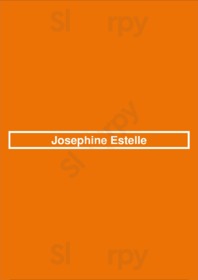 Josephine Estelle menu