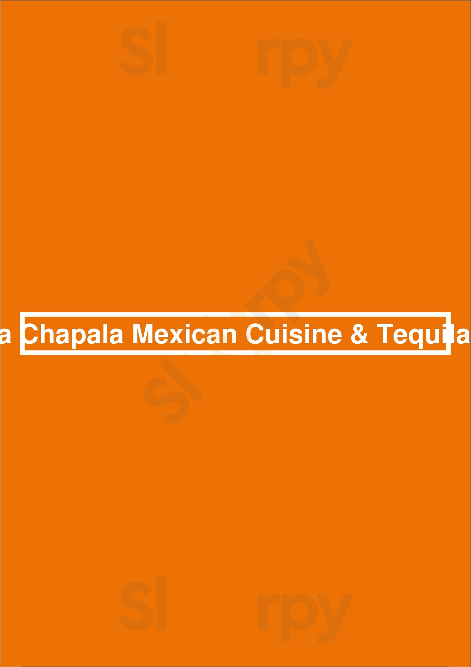 Casa Chapala Mexican Cuisine & Tequila Bar Austin Menu - 1