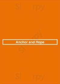Anchor And Hope, San Francisco