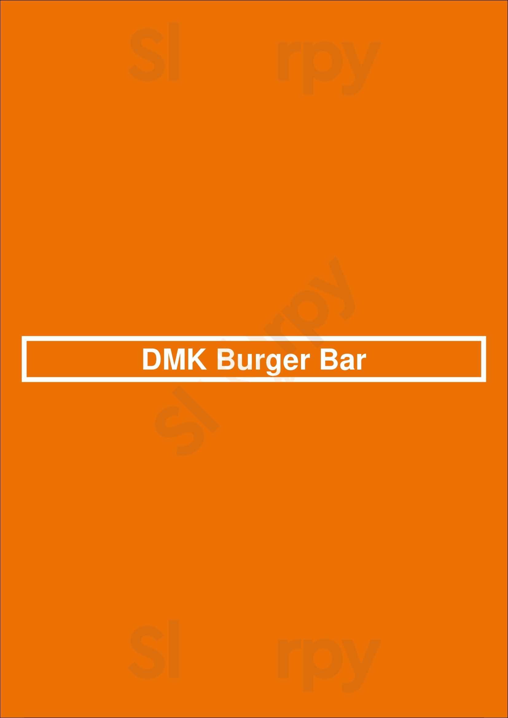 Dmk Burger Bar Chicago Menu - 1