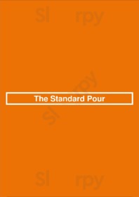 The Standard Pour menu