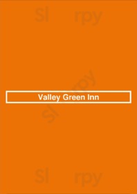 Valley Green Inn menu