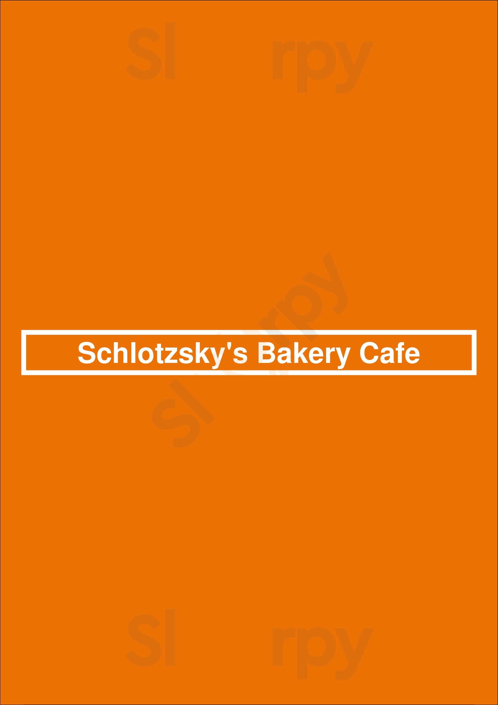 Schlotzsky's Memphis Menu - 1