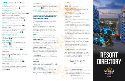 The Rez Grill menu