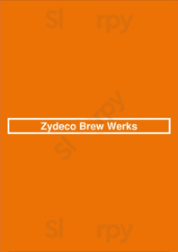 Zydeco Brew Werks menu