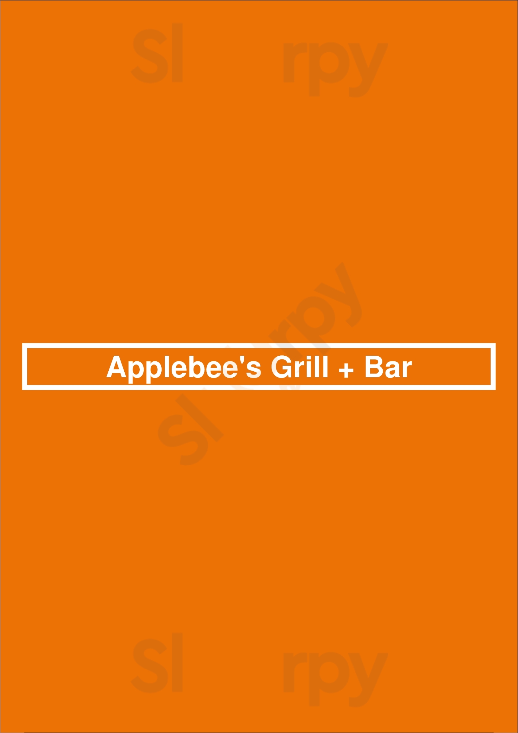 Applebee's Grill + Bar Jacksonville Menu - 1
