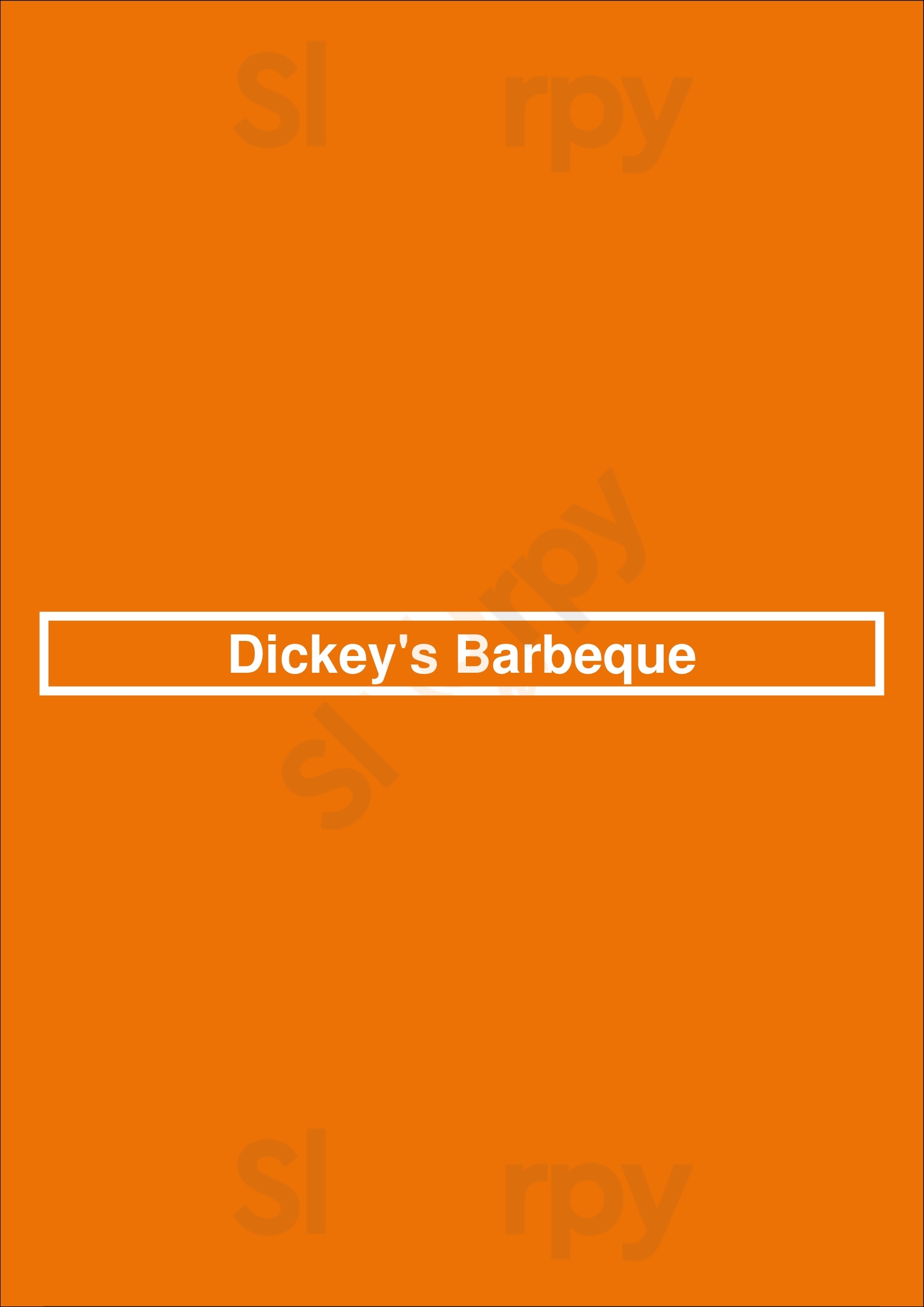 Dickey's Barbecue Pit Kansas City Menu - 1