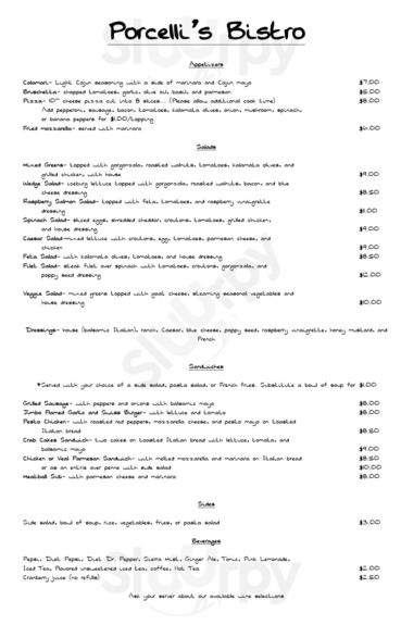Porcelli's Italian Bistro
