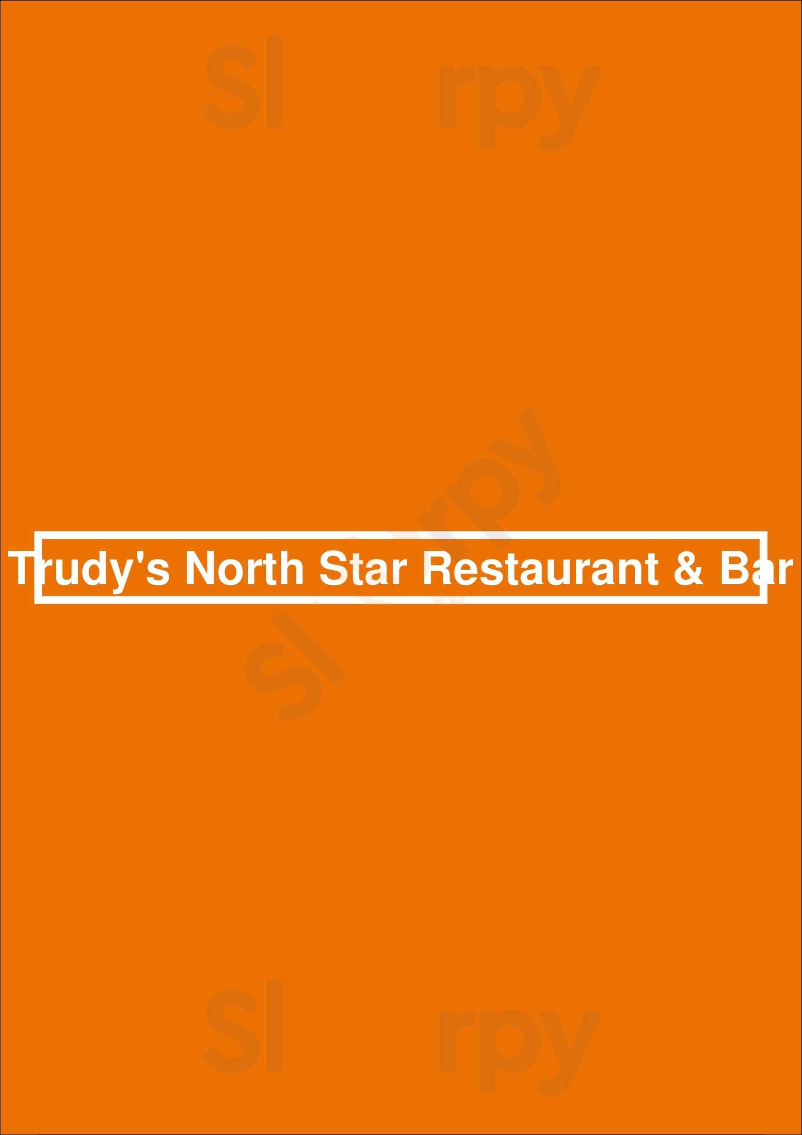 Trudy's North Star Austin Menu - 1