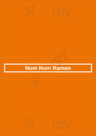 Nom Nom Ramen menu